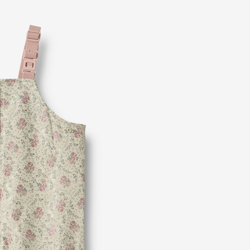 Wheat Outerwear Regnbukser Charlo m. Seler Overall 9539 slightly green flowers