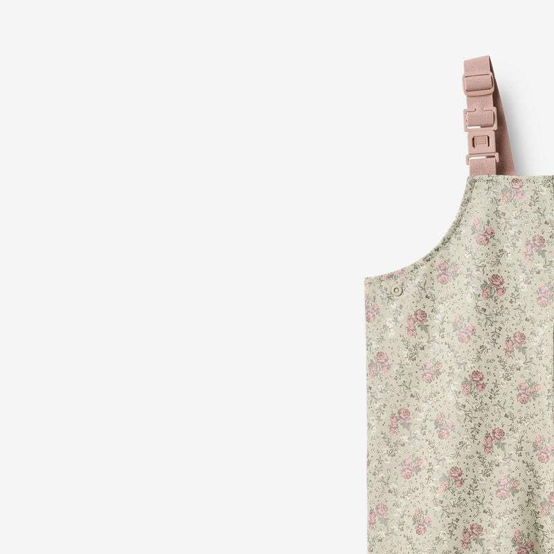 Wheat Outerwear Regnbukser Charlo m. Seler Overall 9539 slightly green flowers