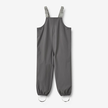 Wheat Outerwear Regnbukser Charlo m. Seler Trousers 9619 dark charcoal