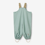 Wheat Outerwear Regnbukser Charlo m. Seler Trousers 9519 aquamarin