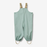 Wheat Outerwear Regnbukser Charlo m. Seler Trousers 9519 aquamarin