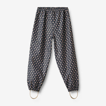 Wheat Outerwear   Regnbukser Olo Rainwear 1071 ink dots