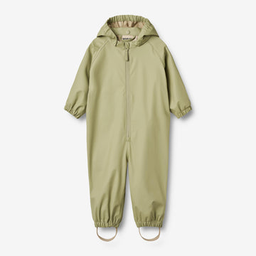 Wheat Outerwear Regndragt Mika Outdoor Suit 1145 green tea