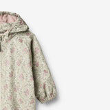 Wheat Outerwear Regndragt Mika Outdoor Suit 9539 slightly green flowers