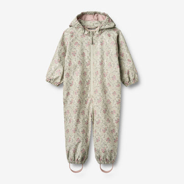 Wheat Outerwear Regndragt Mika Outdoor Suit 9539 slightly green flowers