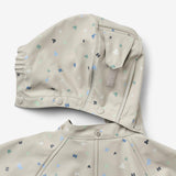 Wheat Outerwear Regndragt Mika Outdoor Suit 9602 light flint letters