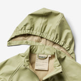 Wheat Outerwear Regnjakke Chardy Rainwear 1145 green tea