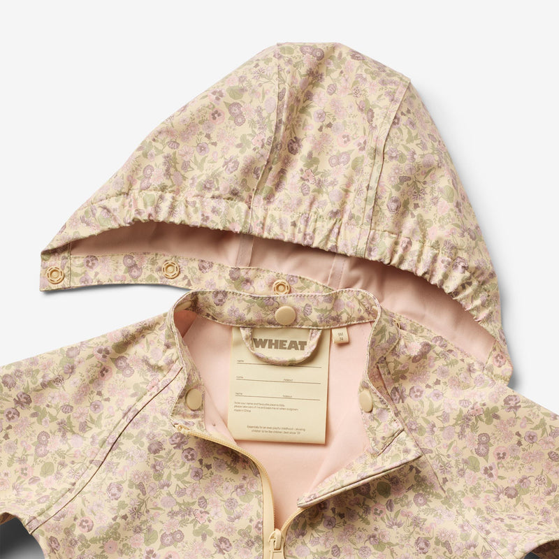 Wheat Outerwear Regnjakke Charlie Rainwear 9521 rose flower field