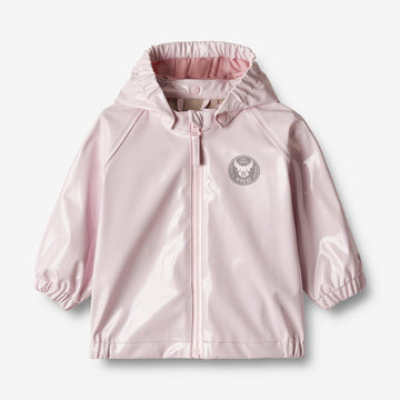 Wheat Outerwear   Regnjakke Charlie Rainwear 9505 cherry bloom glossy