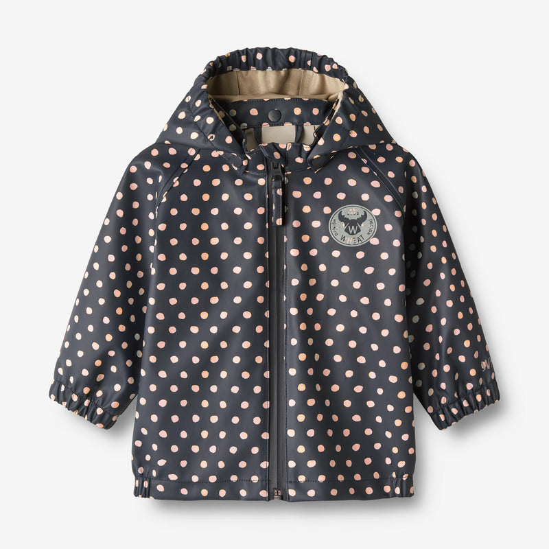 Wheat Outerwear   Regnjakke Charlie Rainwear 1071 ink dots