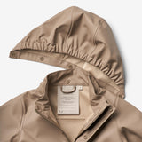 Wheat Outerwear   Regnjakke Ola Rainwear 3239 beige stone