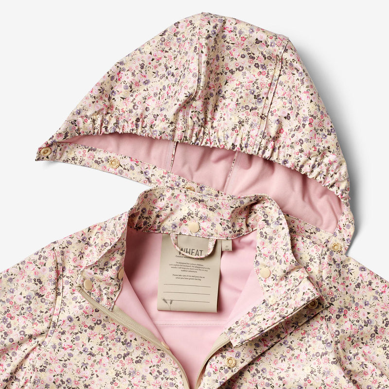 Wheat Outerwear   Regnjakke Ola Rainwear 9014 clam multi flowers