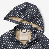 Wheat Outerwear   Regnjakke Ola Rainwear 1071 ink dots
