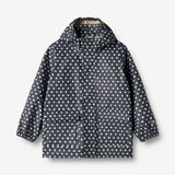 Wheat Outerwear   Regnjakke Ola Rainwear 1071 ink dots