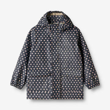 Wheat Outerwear   Regnjakke Ola Rainwear 1071 ink dots
