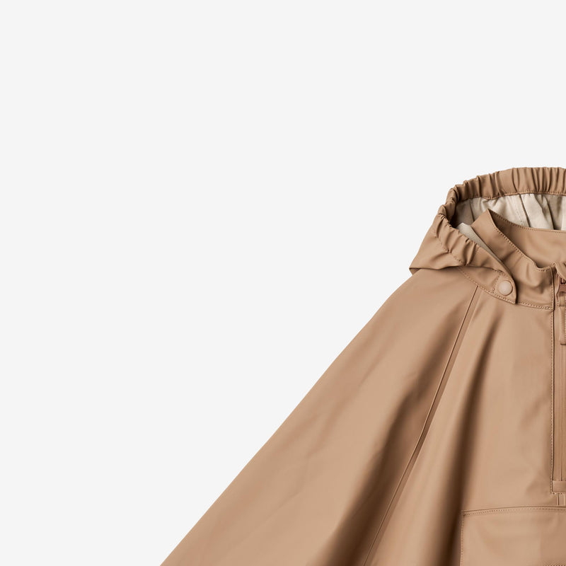 Wheat Outerwear Regnponcho Drops Jacket 3002 hazel