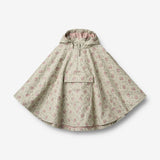 Wheat Outerwear Regnponcho Drops Jacket 9539 slightly green flowers