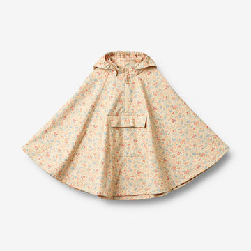 Wheat Outerwear Regnponcho Drops Jacket 9597 flowers and seashells