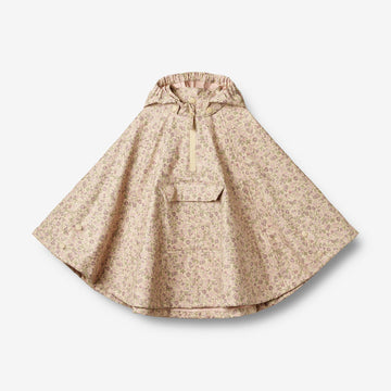 Wheat Outerwear Regnponcho Drops Jacket 9521 rose flower field