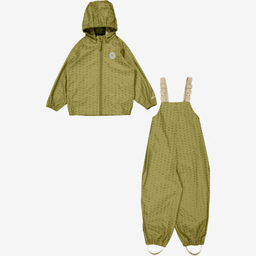 Wheat Outerwear Regnsæt Charlie m. Seler Rainwear 5056 forest insects