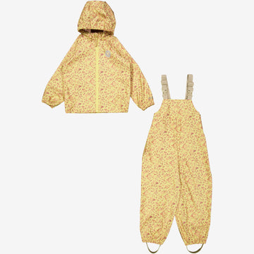 Wheat Outerwear Regnsæt Charlie m. Seler Rainwear 5107 yellow gooseberry