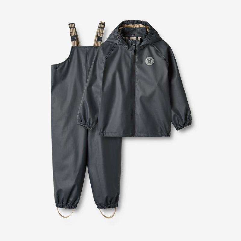 Wheat Outerwear   Regnsæt Charlie m. Seler Rainwear 1060 ink