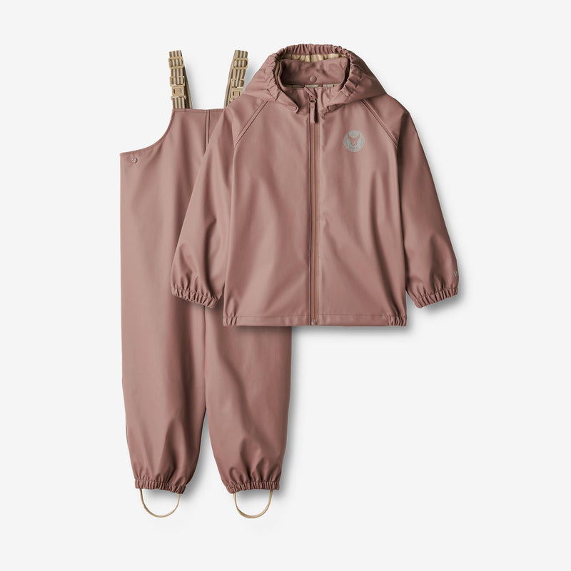 Wheat Outerwear   Regnsæt Charlie m. Seler Rainwear 1239 dusty lilac