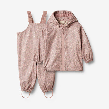 Wheat Outerwear Regnsæt Charlie m. Seler Set 2598 powder flower meadow