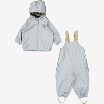 Wheat Outerwear Regnsæt Charlie m. Seler | Baby Rainwear 2251 highrise