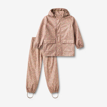 Wheat Outerwear Regnsæt Ola u. Seler Set 9674 portabella flowers