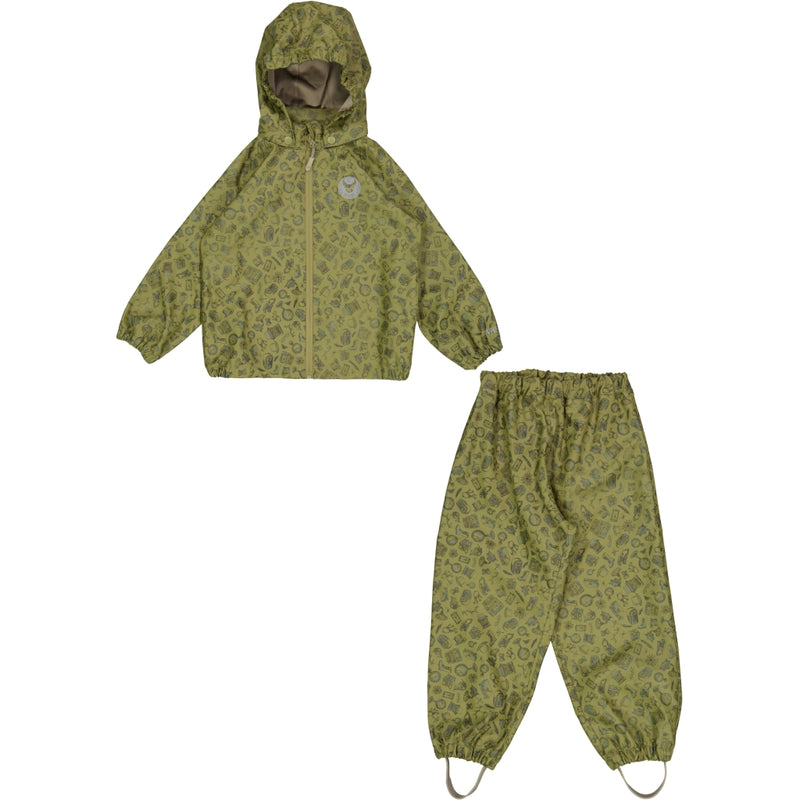 Wheat Outerwear Regntøj Charlie u. Seler Rainwear 4216 olive storage