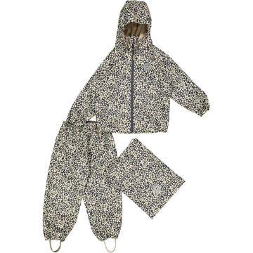 Wheat Outerwear Regntøj Charlie u. seler Rainwear 1063 ink flowers