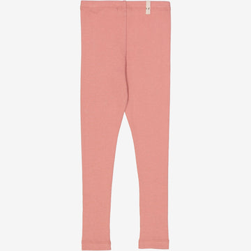 Wheat Main  Rib Leggings Leggings 2021 old rose