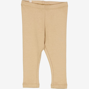 Wheat Main  Rib Leggings | Baby Leggings 3308 latte