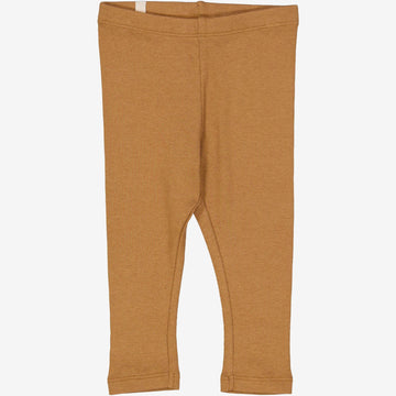 Wheat Main  Rib Leggings | Baby Leggings 5073 caramel