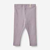 Wheat Main  Rib Leggings Maddy | Baby Leggings 1346 lavender