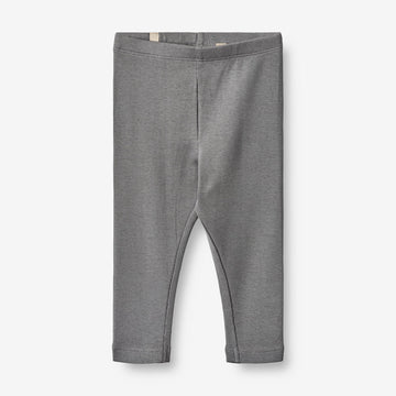 Wheat Main  Rib Leggings Maddy | Baby Leggings 1525 autumn sky