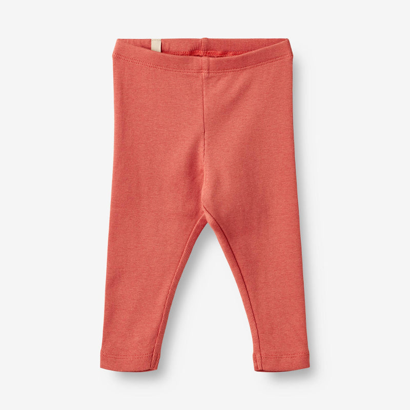 Wheat Main  Rib Leggings Maddy | Baby Leggings 2020 faded rose