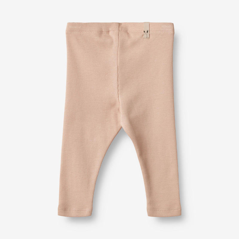 Wheat Main  Rib Leggings Maddy | Baby Leggings 2032 rose dust