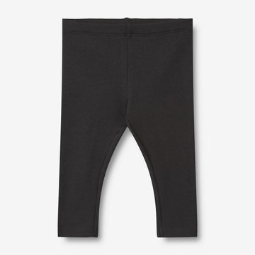 Wheat Main Rib Leggings Maddy | Baby Leggings 0021 black