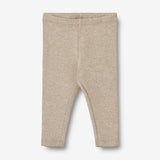 Wheat Main Rib Leggings Maddy | Baby Leggings 0072 gravel melange