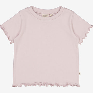 Wheat Main Rib T-shirt Irene Jersey Tops and T-Shirts 1354 soft lilac
