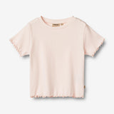 Wheat Main Rib T-shirt Irene Jersey Tops and T-Shirts 2596 soft rose 