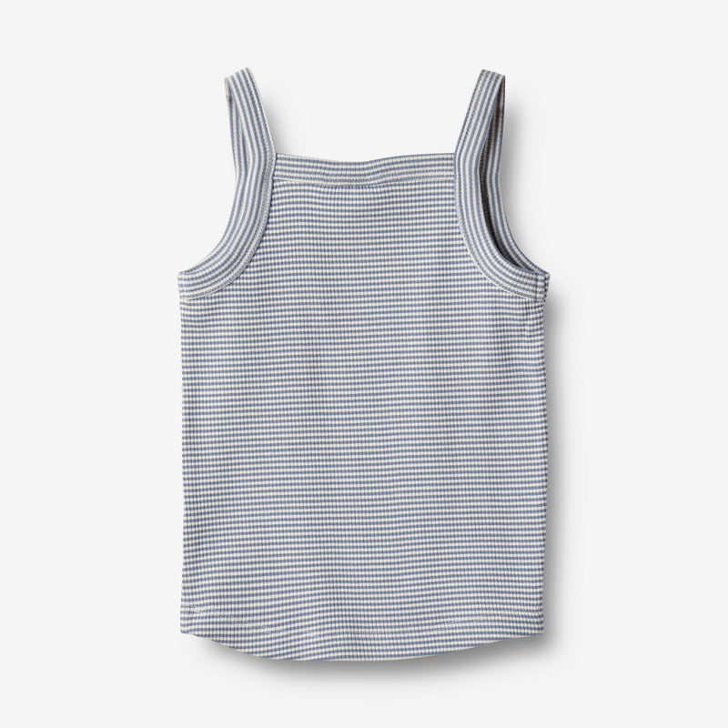 Wheat Main   Rib Top Shelly Jersey Tops and T-Shirts 1048 blue stripe