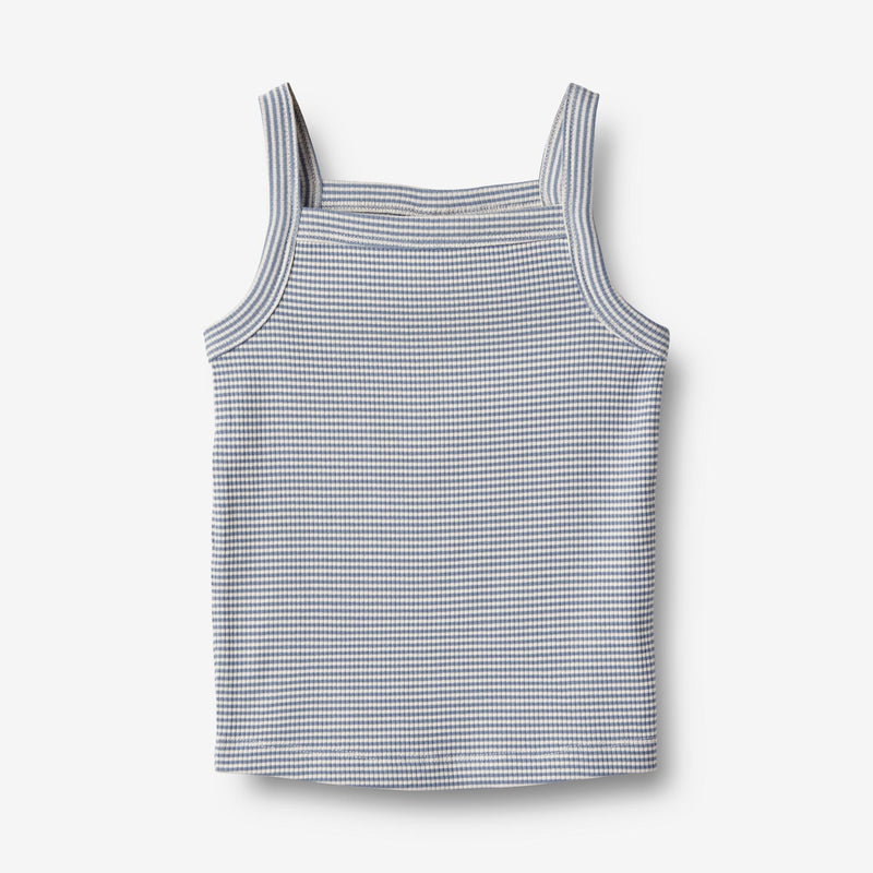 Wheat Main   Rib Top Shelly Jersey Tops and T-Shirts 1048 blue stripe