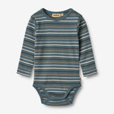 Wheat Main Sæt Af To Body Freddie Underwear/Bodies 9547 blue multi stripe