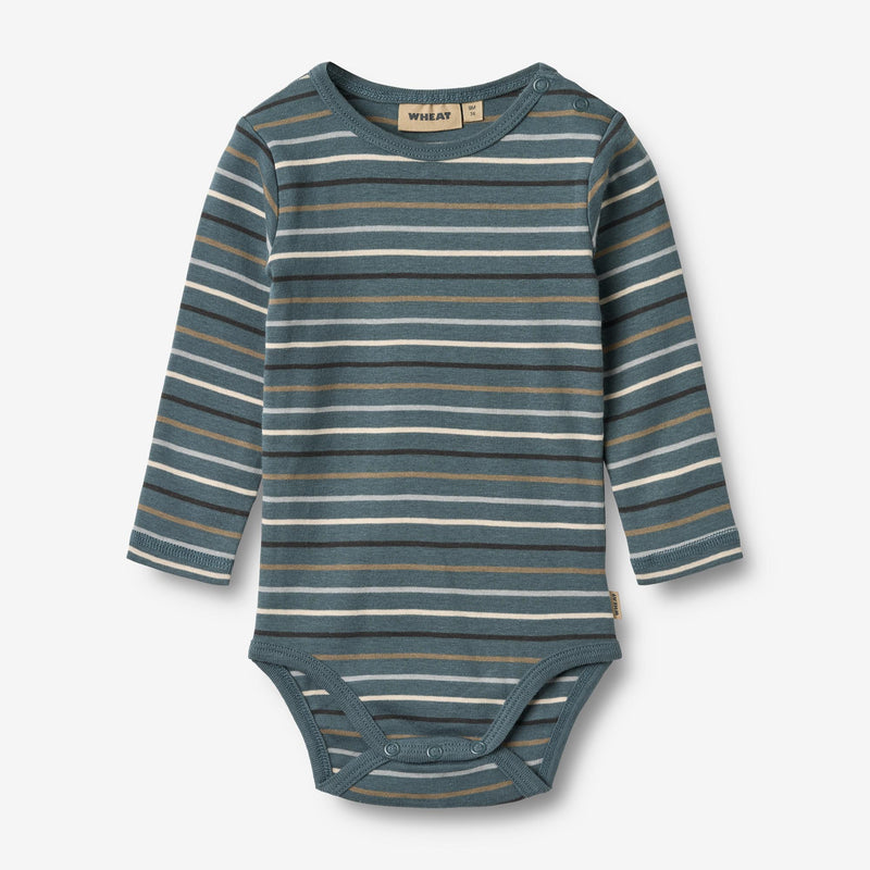 Wheat Main Sæt Af To Body Freddie Underwear/Bodies 9547 blue multi stripe