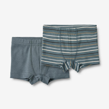 Wheat Main Sæt Af To Boxershorts Louis Underwear/Bodies 9547 blue multi stripe