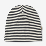 Wheat Main Sæt Af To Huer Aidan Accessories 9432 navy rib stripe