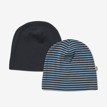 Wheat Main Sæt Af To Huer Aidan Accessories 9548 bright blue stripe